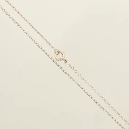 Kedja Ankar, längd 37,5cm, bredd 0,7mm, silver Vikt: 1,1 g