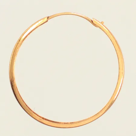 Udda örhänge, Ø20,3mm, mönsterdekor, 18K  Vikt: 0,5 g