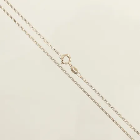 Kedja Pansar, längd 50cm, bredd 1,4mm, 925/1000 silver Vikt: 2,6 g
