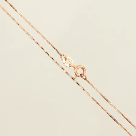 Kedja Venezia, längd 42cm, bredd 0,6mm, 18K Vikt: 1,8 g