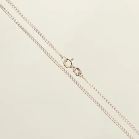 Kedja Pansar, längd 39cm, bredd 1,7mm, silver Vikt: 2,7 g