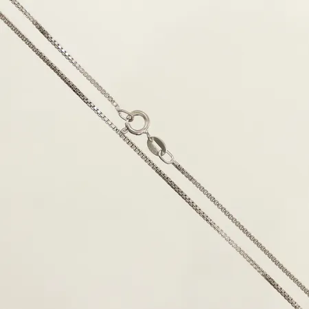 Kedja Venezia, längd 37cm, bredd 1,2mm, 925/1000 silver Vikt: 3 g