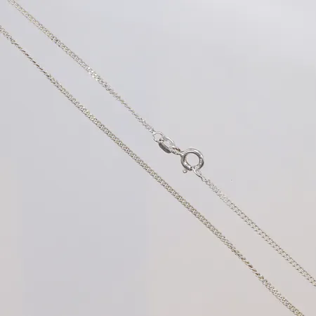 Kedja pansar, 50,5cm, bredd 1,5mm, silver 925/1000 Vikt: 3,3 g