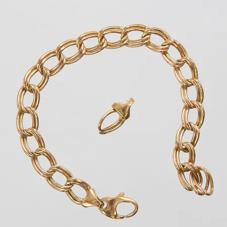 Armband, defekt, gått av, 14K Vikt: 9,3 g