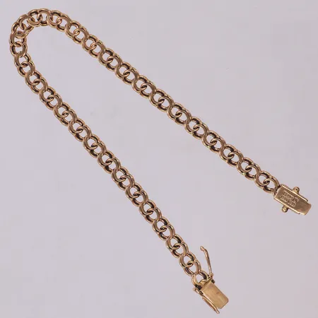 Armband, Bismarck, 19,5cm, bredd: 5mm, 18K Vikt: 9,9 g