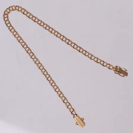 Armband Bismarck, 20cm, bredd: 3,9mm, 18K Vikt: 6 g