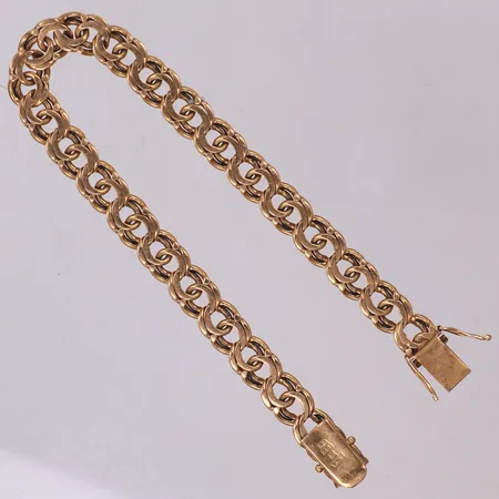 Armband, Bismarck, 21,5cm, bredd: 8,3mm, 18K Vikt: 28 g