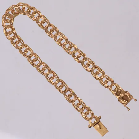Armband, Bismarck, 18,5cm, bredd: 7mm, 18K Vikt: 11,1 g