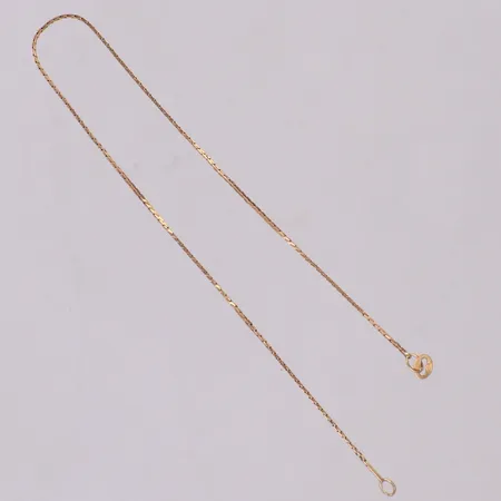 Armband, 20cm, bredd: 0,7mm, saknar lås, 14K Vikt: 0,8 g