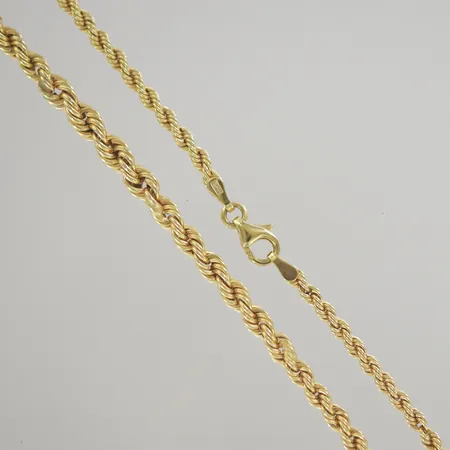Halskedja Cordell, längd 45 cm, bredd 2,5 mm, 18K Vikt: 5,2 g
