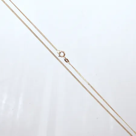 Halskedja Pansar, längd 50cm, bredd 1,6mm, silver 925/1000 Vikt: 3,4 g