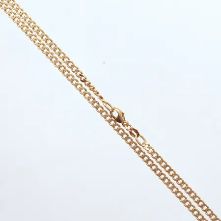 Kedja Pansar, GFAB, längd 46,5cm, bredd 2,9 mm, 18K  Vikt: 10,4 g
