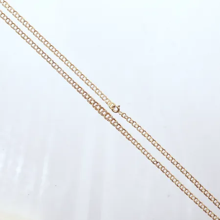 Collier Bismarck, längd 42cm, bredd 3-4,40mm, 18k  Vikt: 5,2 g