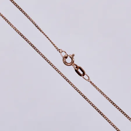 Kedja Pansar, längd ca 35cm, bredd ca 1mm, förgyllt 925/1000 silver Vikt: 1,4 g