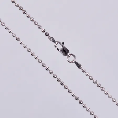 Kedja längd ca 49cm, bredd ca 2mm, 925/1000 silver Vikt: 5,9 g