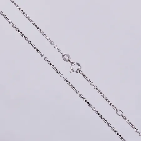 Kedja ankar, längd: ca 44cm, bredd: ca 1mm, 925/1000, silver Vikt: 3,5 g