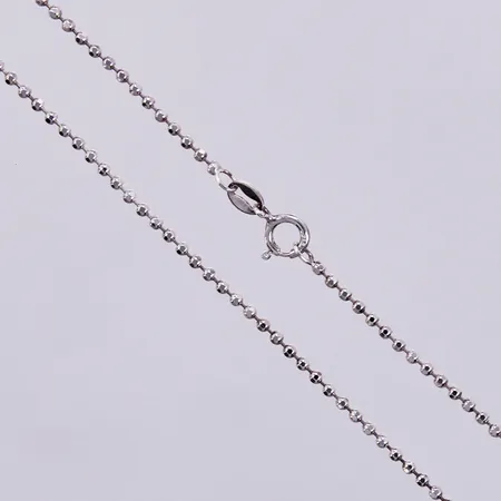 Kedja kullänk, längd: ca 41cm, bredd: 1mm, 925/1000, silver Vikt: 3,7 g