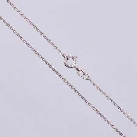 Kedja Pansar längd ca 24cm, bredd 1mm, 925/1000 silver Vikt: 2,9 g