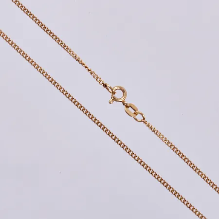 Kedja Pansar längd ca 52cm, bredd ca 1mm, 18K Vikt: 4,8 g