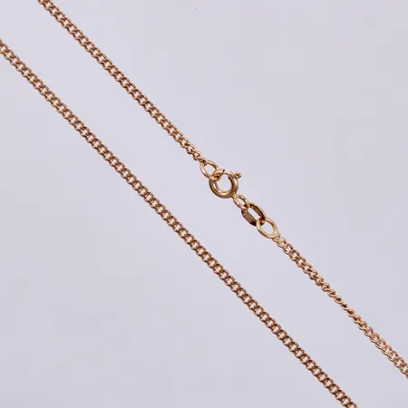 Kedja Pansar längd ca 73cm, bredd ca 2mm, 18K Vikt: 7,8 g