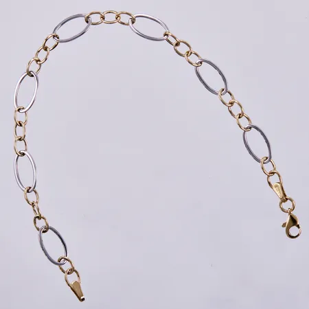 Armband längd ca 18,5cm, bredd ca 3-7mm, 18K Vikt: 2,6 g