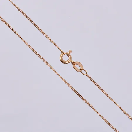 Kedja Pansar längd ca 40cm, bredd ca 1mm, 18K Vikt: 1,5 g