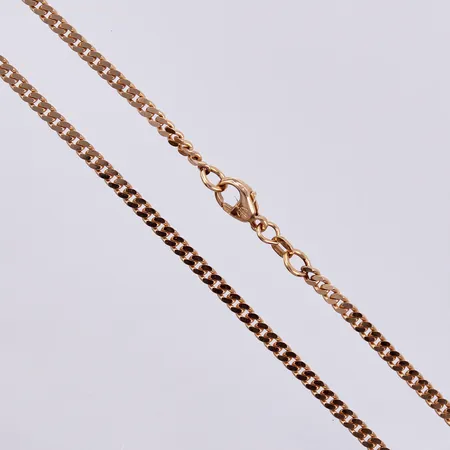 Kedja Pansar, 50cm, bredd 3mm, 18K  Vikt: 17,1 g