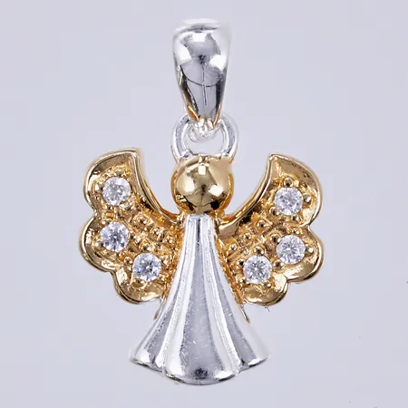 Silverhänge, 15mm, Ängel, 925/1000  Vikt: 1,6 g