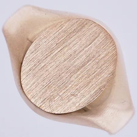 Klackring stl: 18½, bredd ca 3-12mm, 18K Vikt: 3,3 g