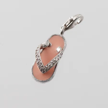 Berlock " Flip flop" Thomas Sabo, höjd ca 2cm, silver Vikt: 2,2 g