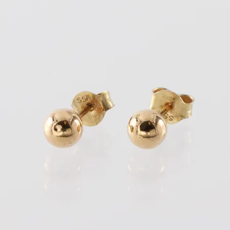 Parörhängen "kulor" 5mm, 18k Vikt: 0,6 g