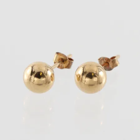 Parörhängen "kulor" Ø 6mm, 18k Vikt: 0,5 g