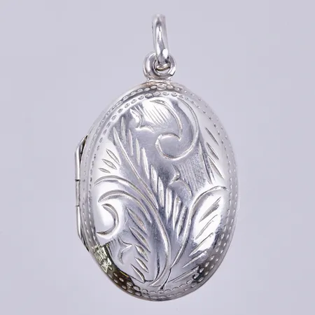 Medaljong, 30mm, Silver 925/1000  Vikt: 4,7 g
