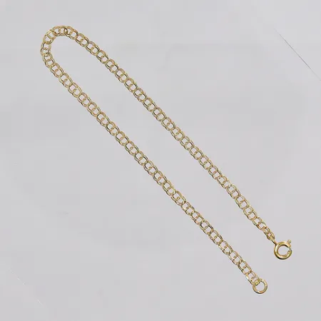 Armband Bismarck, 19cm, bredd 2,9mm, 18K Vikt: 2,2 g