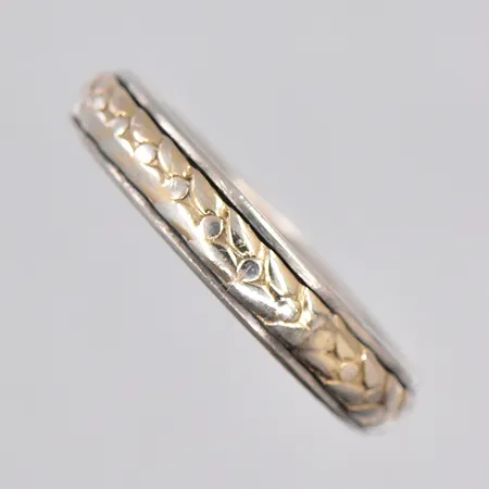 Ring, stl 22¼, bredd ca 5mm, Alton, silver Vikt: 5,2 g