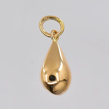 Hänge, stl 17x7,5mm, 18K Vikt: 0,5 g