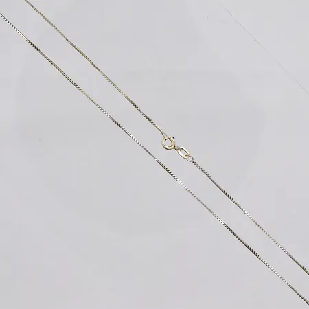 Kedja Venezia, 41cm, bredd ca 1mm, 925/1000 silver Vikt: 1,5 g