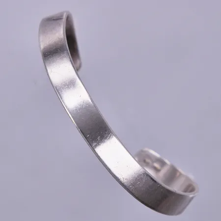 Stelt armband, ca 60x52mm, bredd ca 7mm, GFAB /1000 silver Vikt: 18,4 g