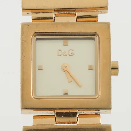 Damarmbandsur  Dolce Gabbana 3 ATM Water Resistant, steel, Urtavlans bredd/höjd: ca 20,6 mm. Batteribyte krävs. Vikt: 0 g
