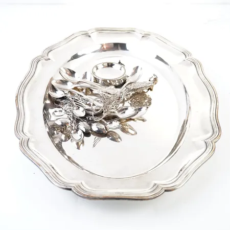 Diverse silver Vikt: 1729 g