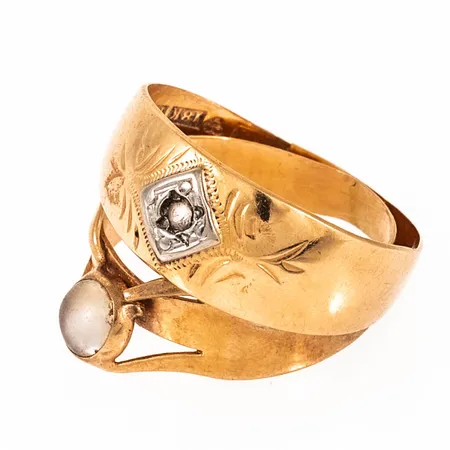 Diverse defekt guld i 18K. Bruttovikt: 3,7g. 