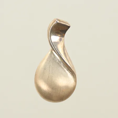 Hänge, matt/blank, längd ca 30mm, bredd 6-15mm, 925/1000-Silver, 3,7g 