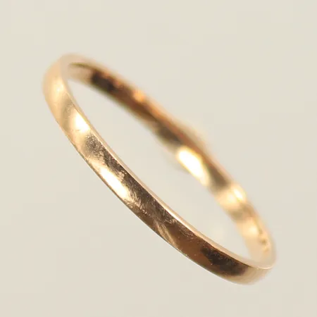 Ring stl 20, bredd 2 mm, 9K, 1,4g Vikt: 1,4 g
