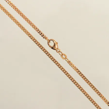 Kedja Pansar, längd 63cm, bredd 2,4mm, Guldfynd, Balestra, 18K  Vikt: 15,4 g