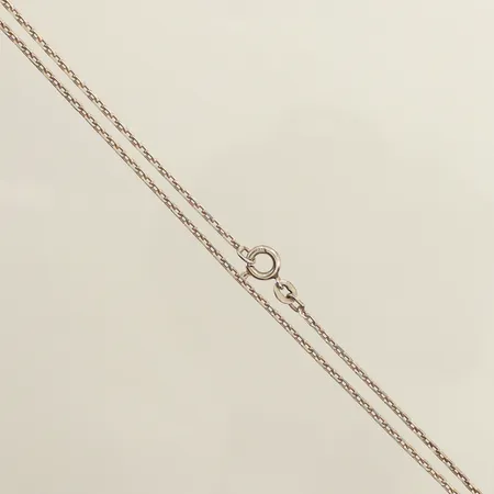 Kedja Ankar ca 51cm, bredd ca 1,3mm, 835/1000 silver Vikt: 4,7 g