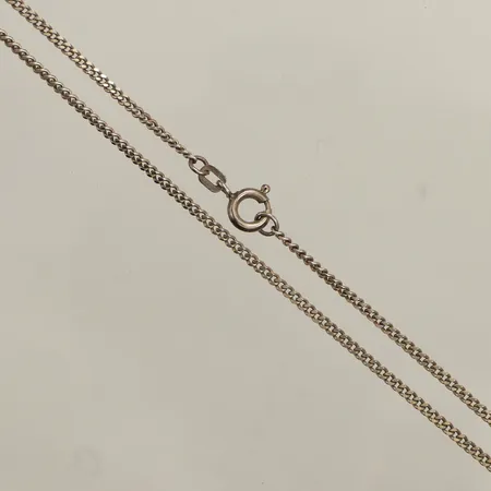 Kedja Pansar ca 42,5cm, bredd ca 1,7mm, 925/1000 silver Vikt: 3,2 g