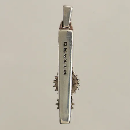 Hänge Mekano, ca 45mm, inklusive ögla, bredd ca 11mm, 925/1000 silver Vikt: 10,6 g