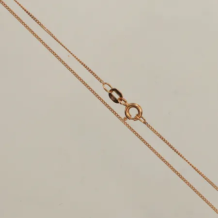 Kedja Venezia Balestra, ca 37cm, bredd ca 0,8mm, 18K Vikt: 1,2 g