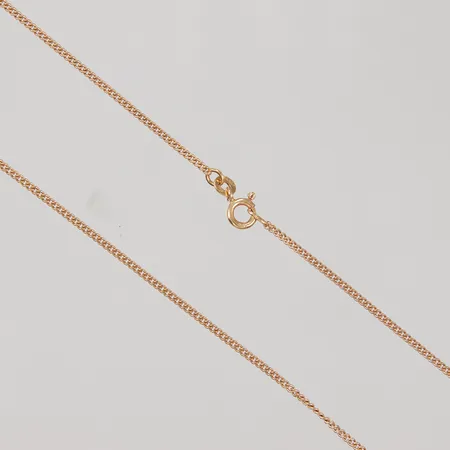 Kedja, Pansar, 60cm, bredd 1,6mm, 18K,  Vikt: 6,7 g