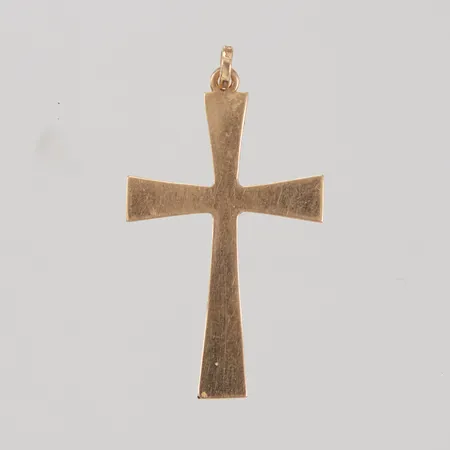 Hänge, Kors, längd inklusive ögla 41,5mm, bredd 23,3mm Vikt: 2,1 g